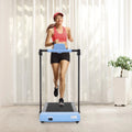 Ambifirner Portable Folding Treadmill, 3.0 HP Foldable Compact Treadmill for Home Office with 300 lb Capacity for Walking & Running