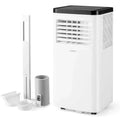 8000 BTU Portable Air Conditioner, 3-in-1 Floor AC Unit with Fan & Dehumidifier, Remote Control, 24H Timer, Window Kit for Rooms up to 350 Sq. Ft