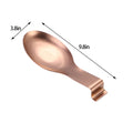 Holder Kitchen Utensils Accs Spoon Rest for Bar Coffee Station Cooking Rose Gold