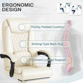 Homall Home Office Chair Adjustable Executive Leather Chair with Arms Ergonomic High Back Cushion Lumbar Back Support Computer Desk Chair, Black