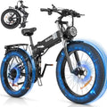 Dual Motor PEAK 3000W Electric Bike for Adults, 31mph 48V 23ah Electric Bicycle, 26" Fat Tire Mountain Bike UL2849