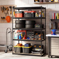 Giantex 5-Tier Metal Storage Shelves w/Adjustable Utility Rack (48" W x 24" D x 72" H)