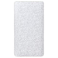 on Me Twinkle 5 88 Coil Crib and Toddler Mattress. Morning Mist Floral. Greenguard Gold Certified