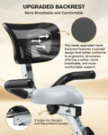 Pooboo 4in1 Folding Exercise Bike Indoor Cycling Bike Stationary Magnetic X Bike Gym Workout 300 lb Easy to Get on/Off