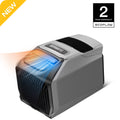 EF Ecoflow WAVE 3 Portable Air Conditioner with Add - on Battery, 1800W/6100 BTU Cooling and 2000W/6800 BTU Heating, 1000W Fast Charging in 75 Mins, 8H Wireless Running, APP Control, for Camping, Rvs