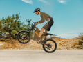 Electric Dirt Bike for Adults, 60V 35ah, 3000W 45 MPH & 37 - 68 Miles Electric Motorcycle, 25'' Fat Tire Off - Road Mountain Bike UL2849