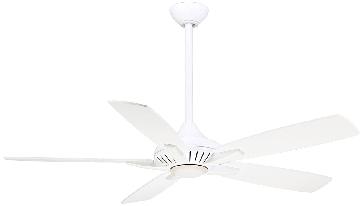 Minka Aire F1000-WH Dyno 5-Blade 52�� LED Ceiling Fan - White