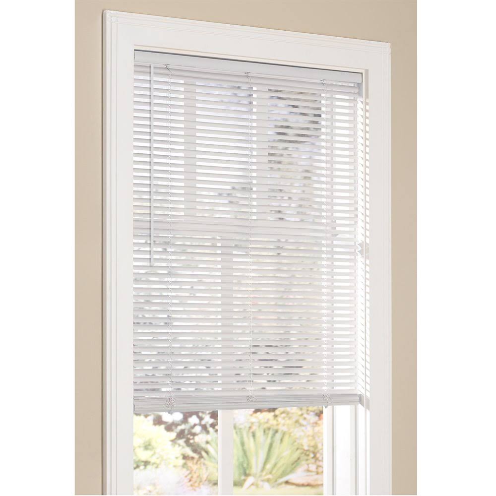 Vinyl Mini Blinds 1 inch Cordless Room Darkening Blind for Windows - Starting at - (Over 1,400 Add'l Custom Sizes) Vinyl Blinds, Mini Blinds,
