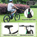 AVASTA 20'' Big Kids Mountain Bike for Age 6 7 8 9 10 11 12 Years Old Boys Girls Teen with Suspension Fork Front & Rear Dual Hand Brakes 6 Speeds Drivetrain, Cyan