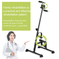 Mwptoo Elderly Exercise Bike, Pedal Exerciser Bike, Hand Arm Leg Knee Peddler, Adjustable Fitness Equipment for Seniors, Elderly Home Pedal Exercise Bike for Total Body