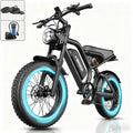 20" Fat Tire Electric Bike for Adults, 1500W Peak Adults Ebike, 48V 15ah Battery Electric Mountain Bike UL2849