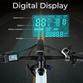 ANCHEER Electric Bike for Adults Peak 1000W Electric Bicycle 48V 15AH Battery Electric Bike 26" x 4.0" Fat Tire Mountain 28MPH 7 Speed Gears Electric Bike, Rear Rack, UL2849