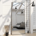 BEAUTYPEAK Full Length Mirror 71"x26" Rectangle Wall Mirror Floor Mirrors for Leaning, Black