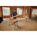 30 In. H Steel Speedhorse Sawhorse with Auto Release Legs (2 - Pack)