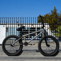 Elite BMX Bicycle 20" Freestyle Bike - Stealth Blue Purple Ideal for Ages 7 to 18 Years