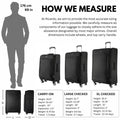 Ricardo Beverly Hills Solvang 2.0 Softside 32" Expandable Checked Spinner Luggage, Adult, Black