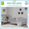 Dream On Me 2-in-1 Breathable Twilight 5 Spring Coil Crib and Toddler Bed Mattress