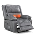 AECOJOY Massage Recliner Chair with Heat Function, Overstuffed Recliner Sofa