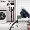 Lectron NEMA Socket Splitter - Power Your EV Charger and High - Powered Appliance from the Same Outlet (NEMA 14 - 50 to NEMA 14 - 50 / NEMA 14 - 50 Splitter)