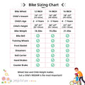 JOYSTAR Little Daisy 14 in Kids Bike for 3 4 5 Years Girls with Handbrake Children Princess Bicycle with Training Wheels Basket Streamer Toddler Cycle Bikes Blue