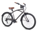 26 In. Bayside Men'S Cruiser Bike, Satin Cocoa