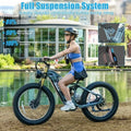 Dual Motors AWD 2000W Electric Bike for Adult 26'', UL2849 48V 30AH Removable Battery E - Mountain Bike 4.0 Fat Tire up to 35MPH&120miles Long Range Off - Road Ebike Beach Dual Hydraulic&Brakes E - Bicycle