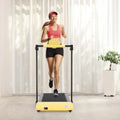 Ambifirner Portable Folding Treadmill, 3.0 HP Foldable Compact Treadmill for Home Office with 300 lb Capacity for Walking & Running
