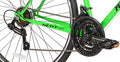 700c Roadtech Men'S Bike, Black/Green