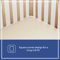 Serene Duo-Sleek Crib Mattress. 2-Stage Foam Baby Mattress. Toddler Mattress. Waterproof