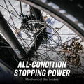 26" Mongoose Dolomite ALX Unisex Fat Tire Mountain Bike, Gray, Ages 12+