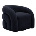 360 Swivel Accent Chair for Living Room, Boucle Barrel Armchair Single Sofa Chair Reading Chair, Sage Green