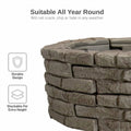 RTS Home Accents Rock Lock Raised Garden Bed Curved Rock (Pack of 4)
