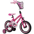 12 In. Minnie Mouse Bike with Training - Wheels for Girl'S, Pink by Huffy