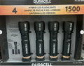 Duracell Hybrid Flashlight, 1500 Lumens, 4 - Count