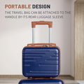 Zimtown Luggage 3 Piece Set Suitcase ABS Hardside Lightweight with TSA Lock Spinner Wheels, Beige