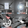 Ridstar Electric Biycle for Adults, 1200W 32MPH, 48V 20AH Electric Dirt Bike, 20" Fat Tire 7 Speed Mountain Bike UL2849